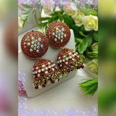 Antique Rajkot Jhumki Cosmia