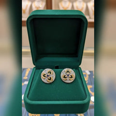 Zircon Tops & Studs – Elegant Silver Zircon Earrings for Women Cosmia