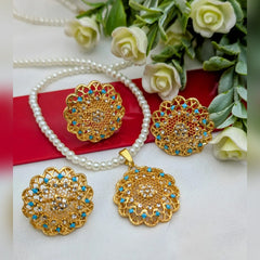 Manjos Stone Locket set Cosmia