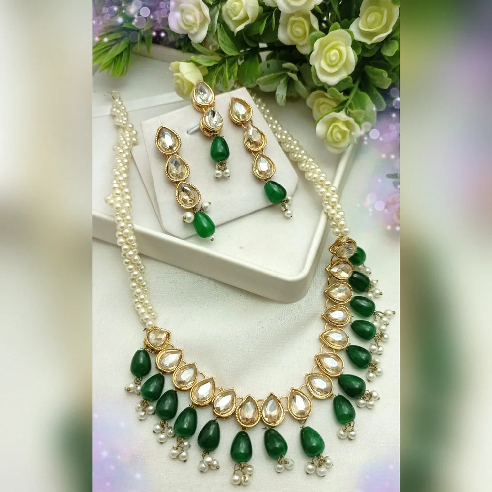Pal Mala Style Necklace Set – Traditional Grace Cosmia