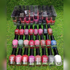 SHEGLAM PEEL OFF NAIL POLISH (6ml each) - PACK OF 24 Sheglam
