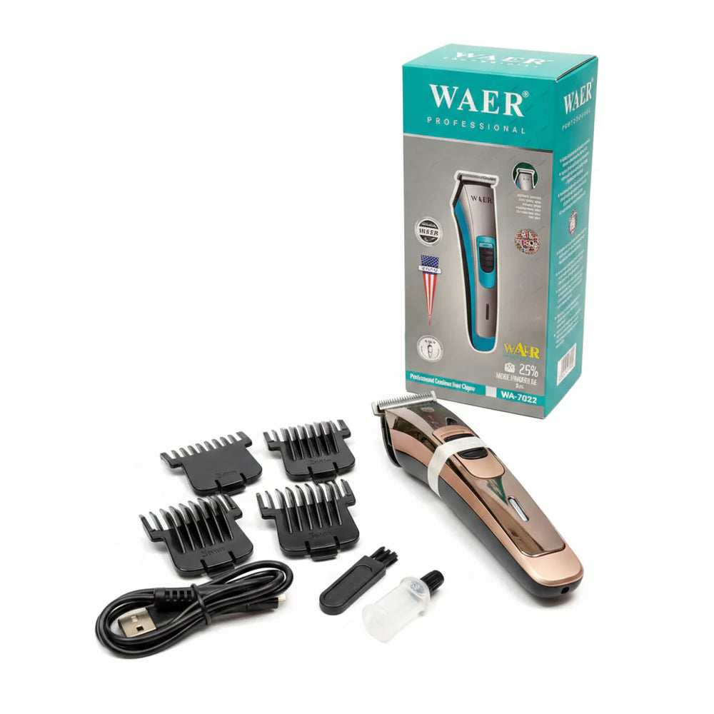 Waer Professional Cordless Hair Clipper, model WA-7022 Waer