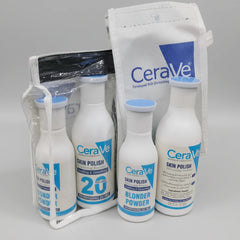 CeraVe Skin Polish Set - Whitening Booster & Blonder Powder for Radiant Skin) CeraVe
