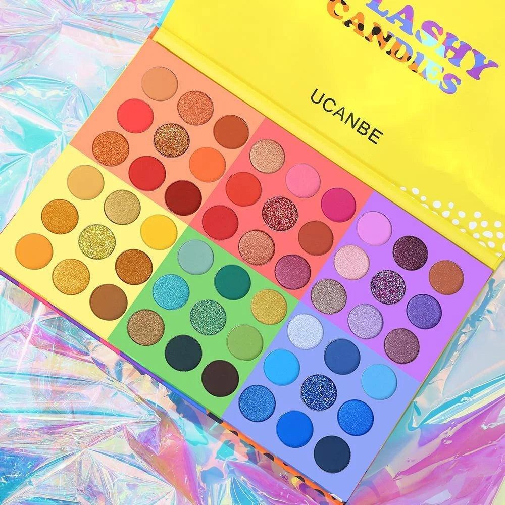 UCANBE 54 Colors Splashy Candies Eyeshadow Palette UCANBE