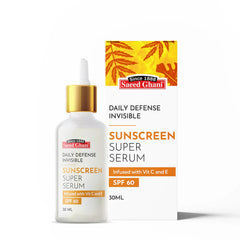 Saeed Ghani Daily Defense Invisible Sunscreen Super Serum SPF 60 – 30ml Saeed Ghani