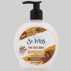 St. Ives For Dry Skin Honey Hand & Body Lotion - 200ml St. Ives