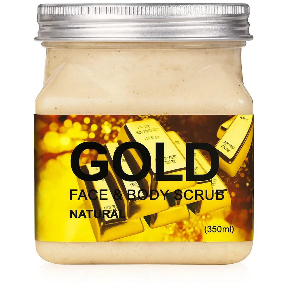 Natural Gold Sherbet Body Scrub All Skin Type - 350ml Natural