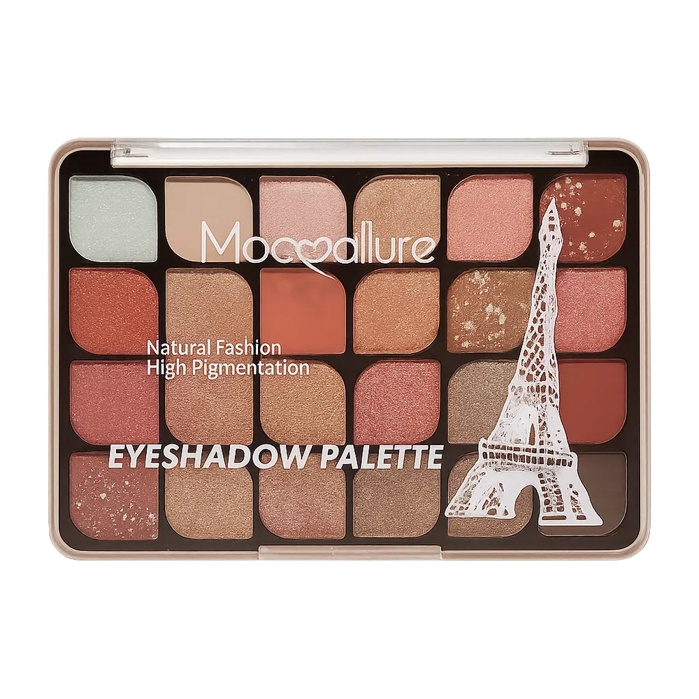 Mocallure Natural Fashion Eyeshadow Palette - 24 Colors Mocallure