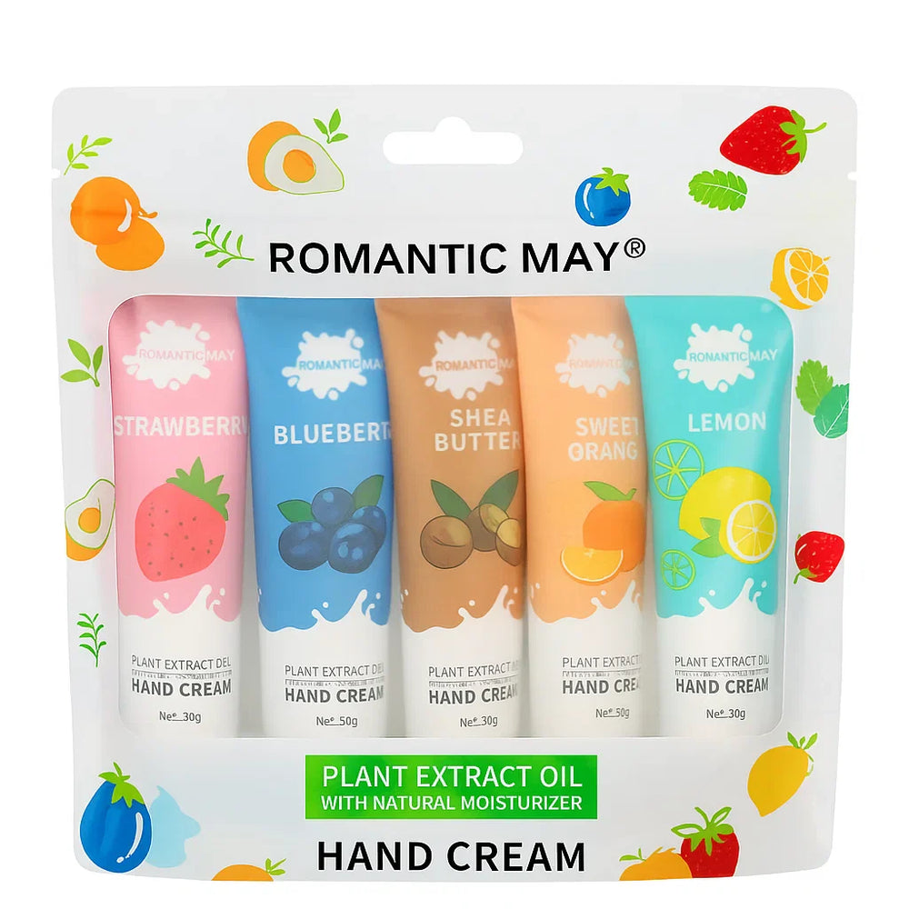 Romantic May 5 Pack Hand Cream - Each 30g Romantic May