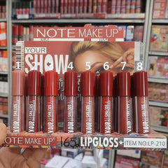 Note Makeup Your Show Lipgloss Note