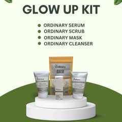 The Ordinary Glowing Kit (Cleanser Serum Organic Mask & Scrub) The Ordinary