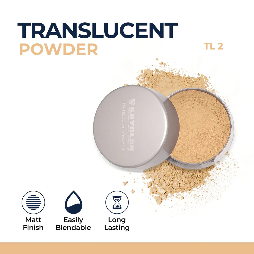 Kryolan - Translucent Powder - 20gm Kryolan