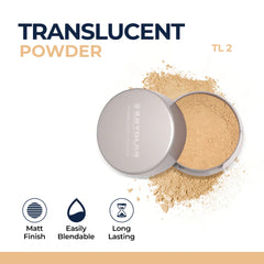 Kryolan - Translucent Powder - 20gm Kryolan