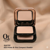 Quetee Beauty 2in1 High Quality Prime & Fine Oil Control Compact Powder Quetee