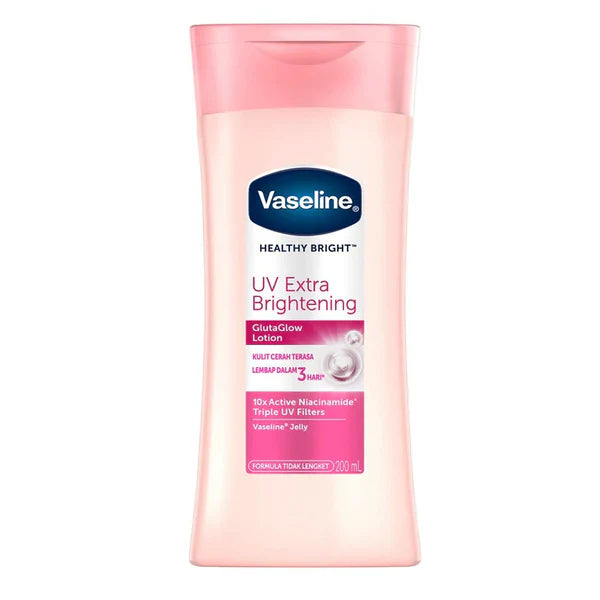 Vaseline Healthy Bright UV Extra Brightening Gluta Glow Lotion - 200ml Vaseline