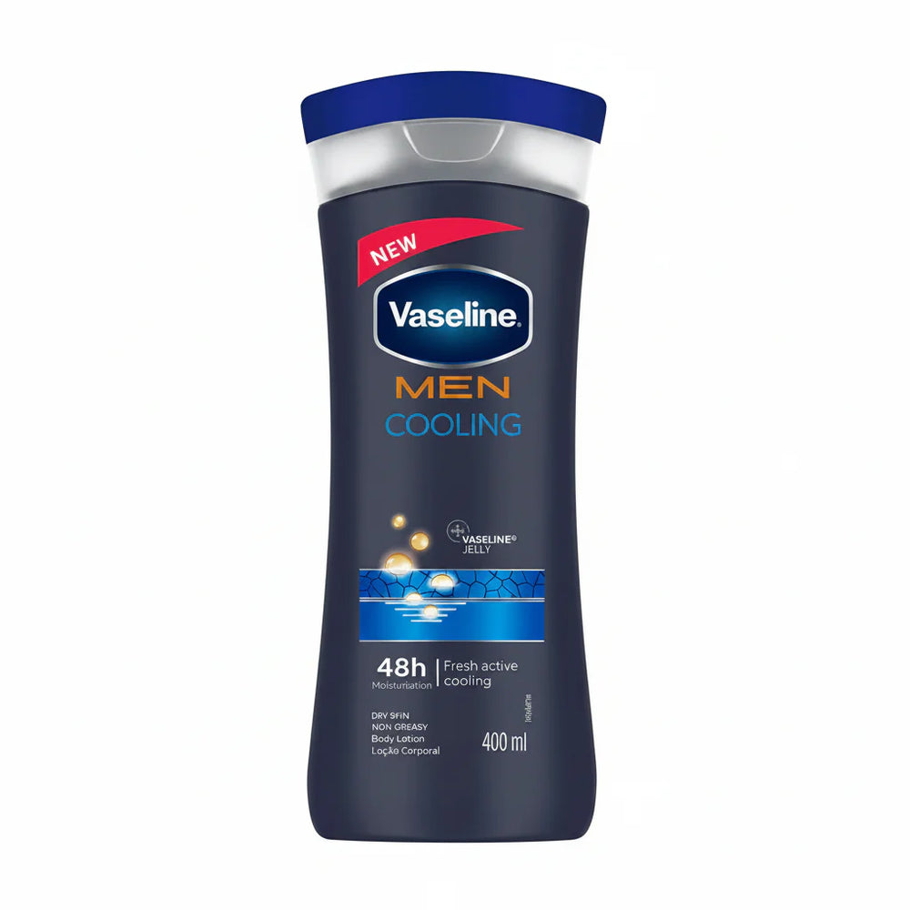Vaseline Men Cooling 48H Body Lotion - 400ml Vaseline