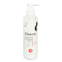Clearex Vitamin E Skin Brightening Face & Body Lotion with SPF 25 Clearex