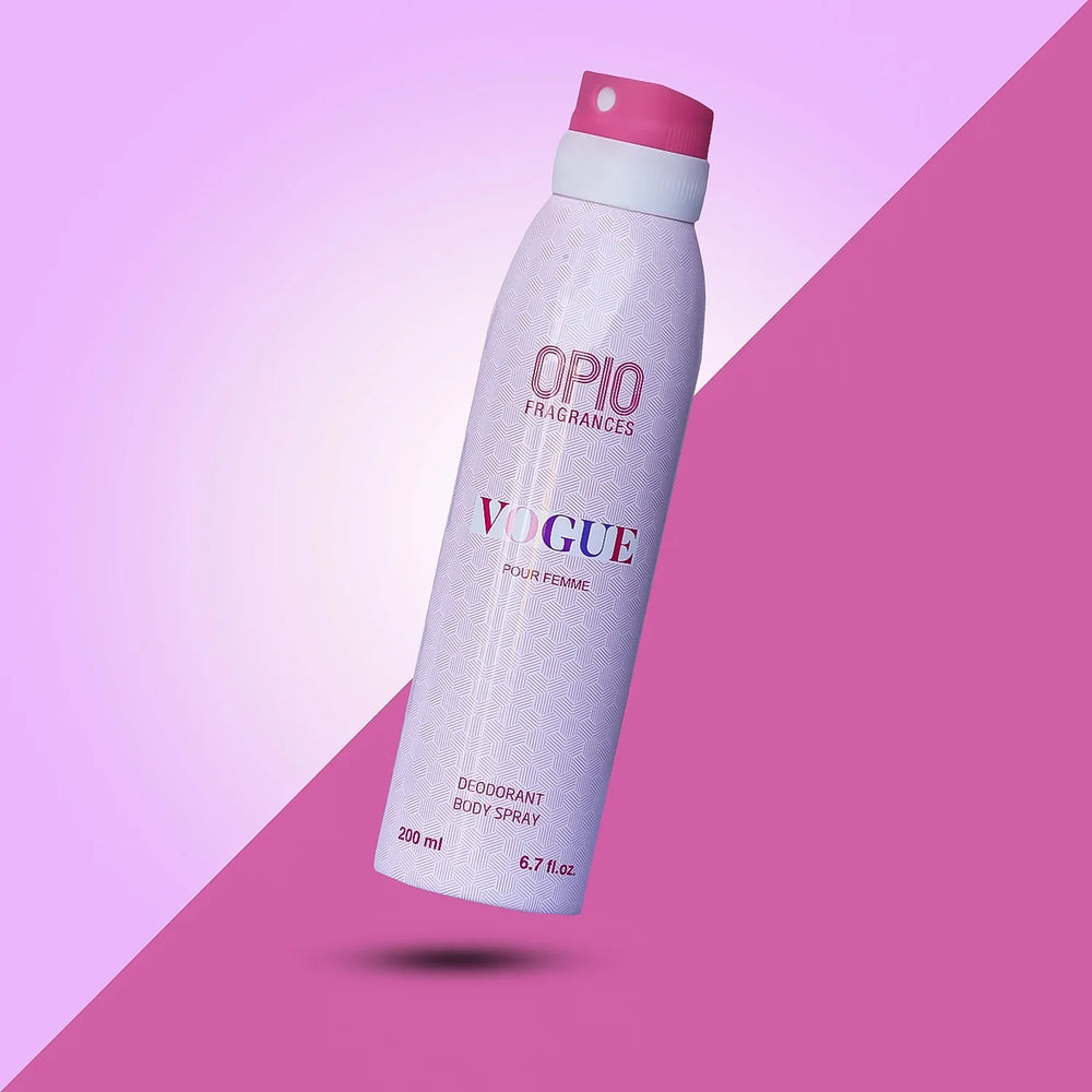 Opio Vogue Deodorant Body Spray for Women (200ml) Opio