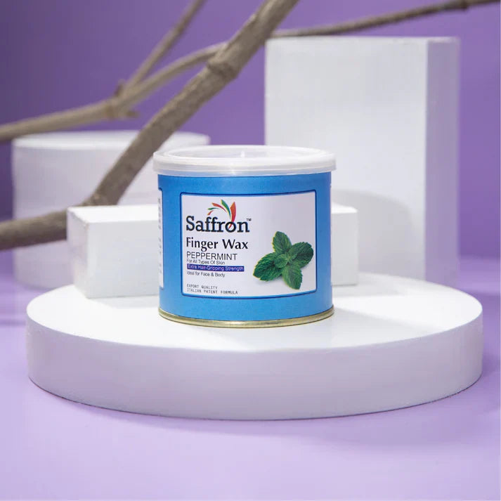 Saffron Finger Wax Peppermint 175gm Saffron
