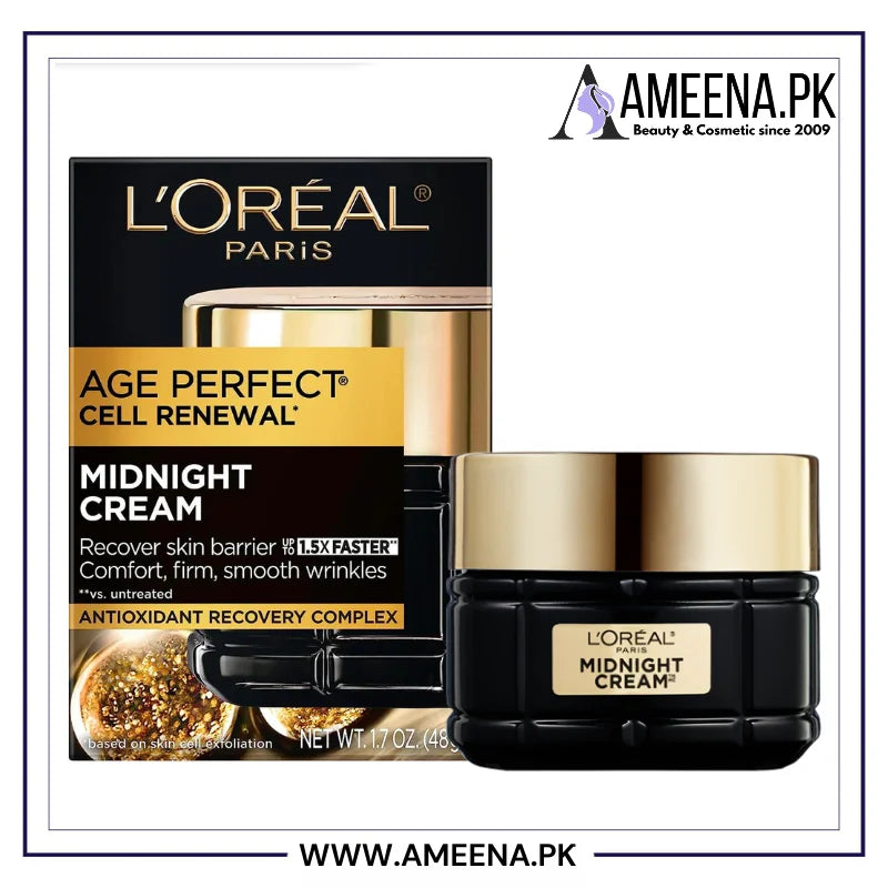 L'oreal Paris Age Perfect Cell Renewal Anti-Aging Midnight Cream 48g Loreal Paris