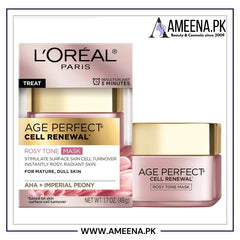 L'Oreal Paris Skincare Age Perfect Rosy Tone Face Mask - 48g Loreal Paris