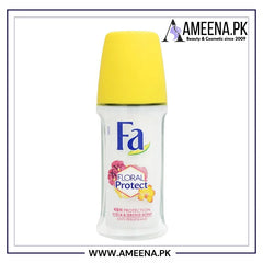 Fa 48H Protection Floral Protect Viola & Orchid Scent Roll-On Deodorant, For Women, 50ml Fa