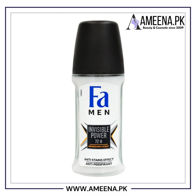 Fa Deodorant Roll-On - Invisible Power - 50ml Fa