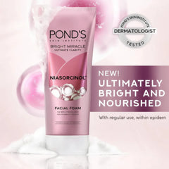 Pond's Bright Miracle Ultimate Clarity Niasorcinol Facial Foam Pond's