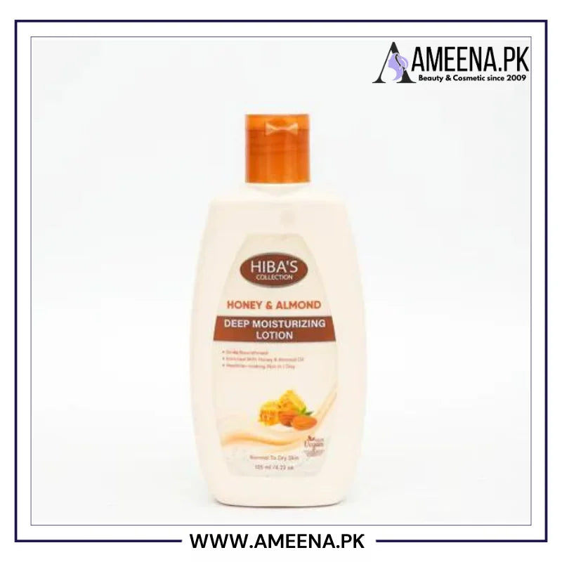 Hiba's Collection Lotion Honey & Almond 125 ML Hiba's Collection