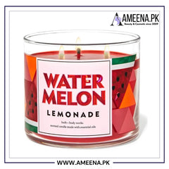 Bath & Body Works Watermelon Lemonade 3-Wick Candle 411g Bath And Body Works