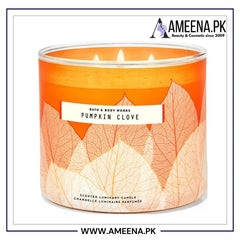 Bath & Body Works Pumpkin Clove 3-Wick Candle 411g Bath And Body Works
