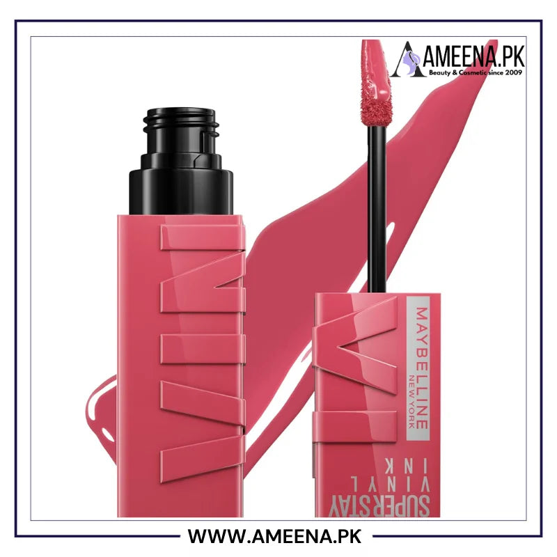 Original Maybelline Super Stay Vinyl Ink Liquid Lipstick - 160 Sultry Maybelline