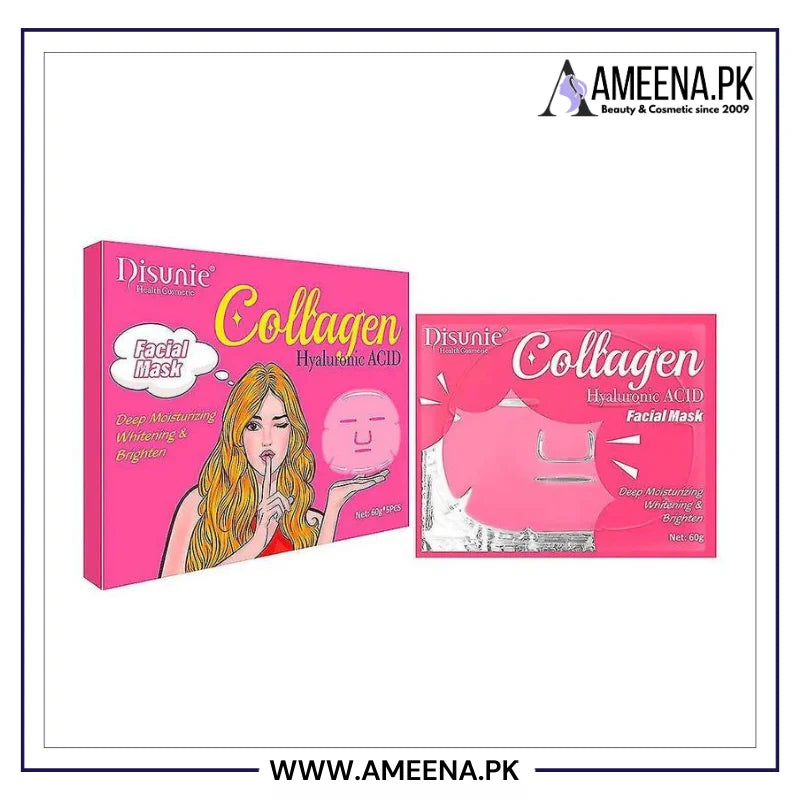 Disunie Hyaluronic Acid Collagen Mask Hydrating Moisturizing Disunie