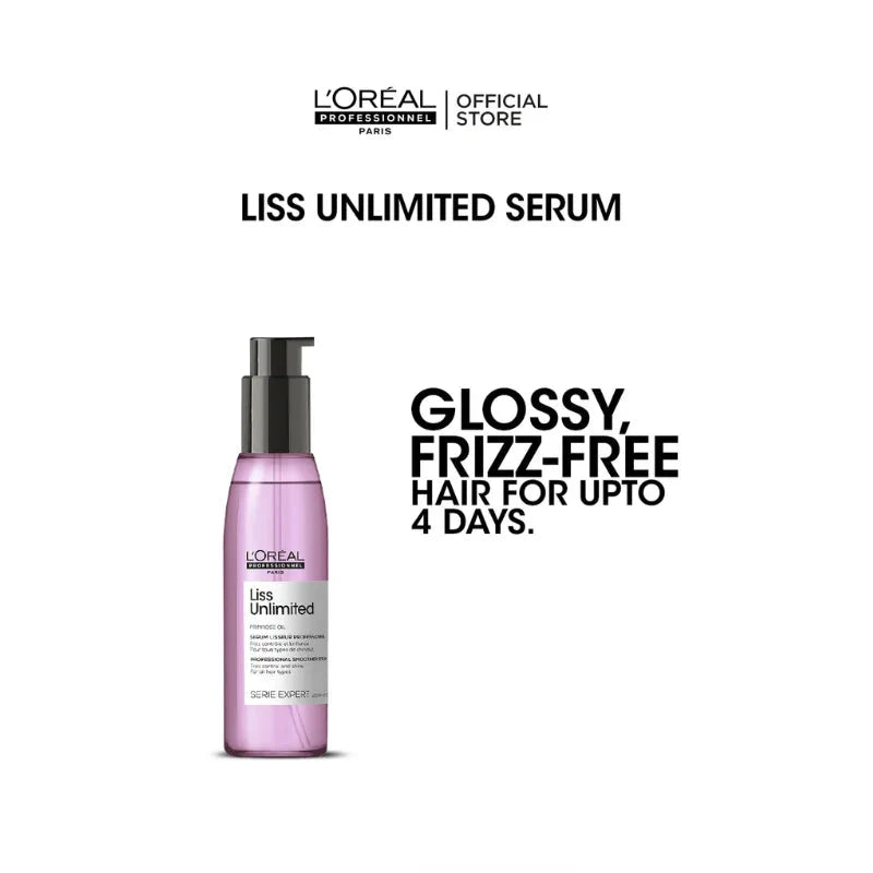 Loreal Professionnel Liss Unlimited Blow Dry Hair Oil - 125ml Loreal Professional