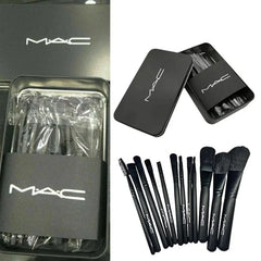 MAC Makeup Brushes – Pack of 12 Mac