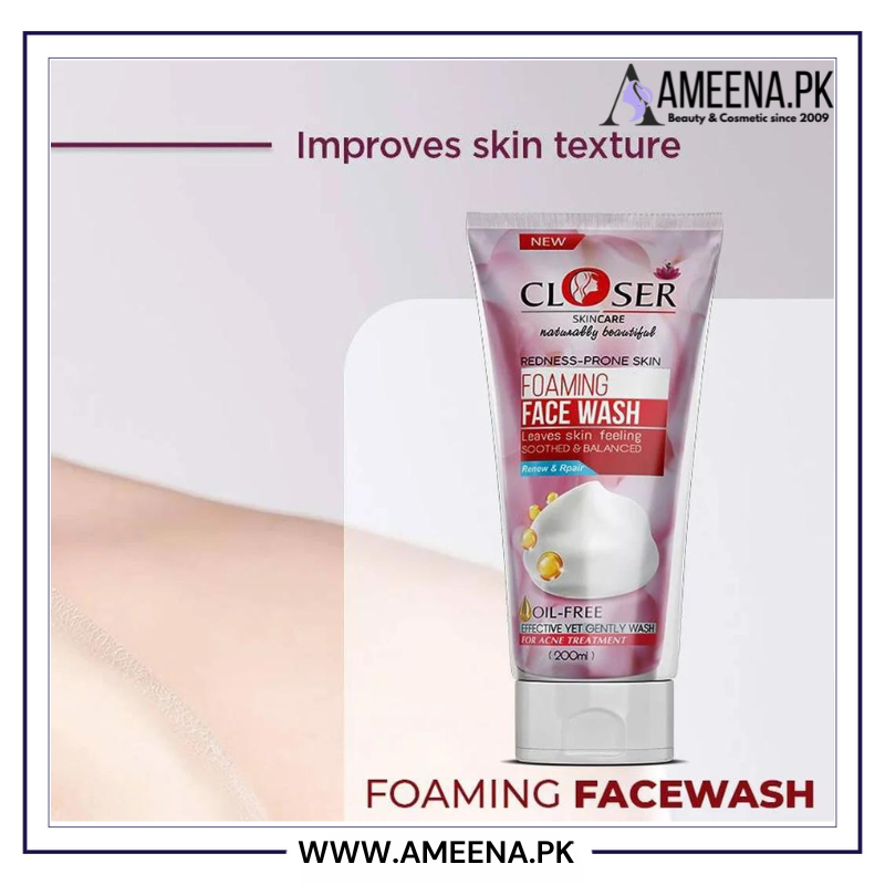 Closer Foaming Face Wash - 200ml Closer