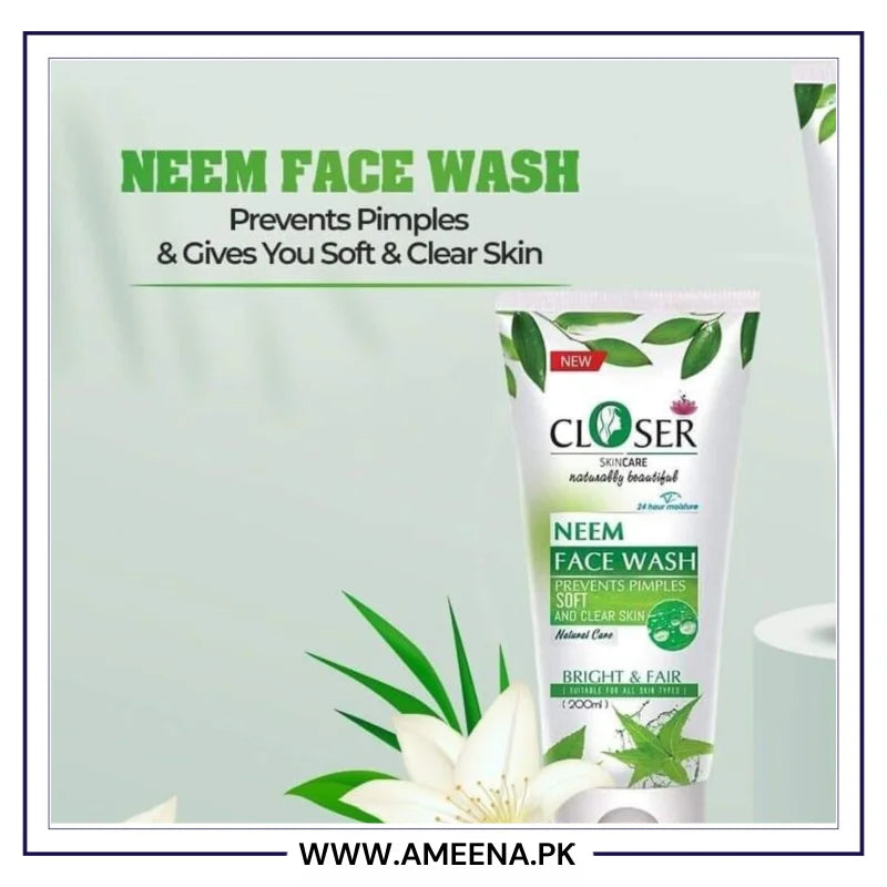 Closer Neem Face Wash - 200ml Closer