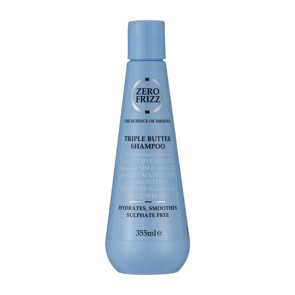 Zero Frizz Triple Butter Shampoo 355ml Zero Frizz