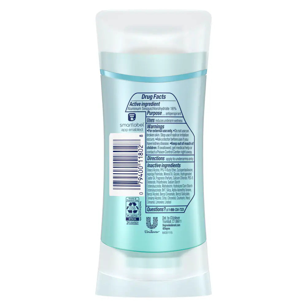 Degree Advanced Women's Deodorant Stick Shower Clean - 74g Degree