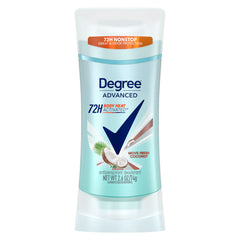 Degree Advanced 72H Antiperspirant Deodorant Fresh Coconut - 74g Degree