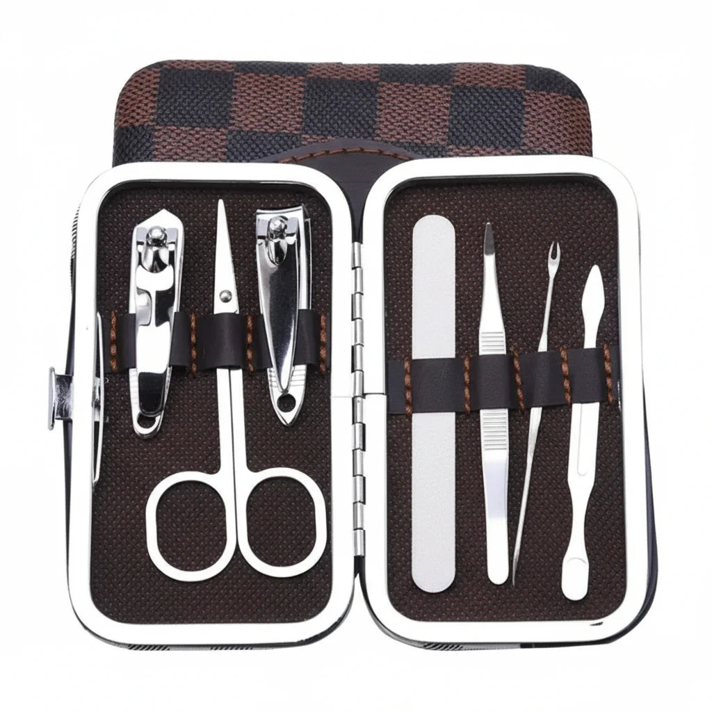 7 Piece Professional Manicure Pedicure Kit Cosmia.pk