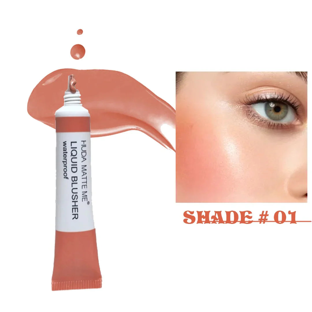Huda Matte me Liquid Blusher Waterproof - 15ml Huda Matte Me
