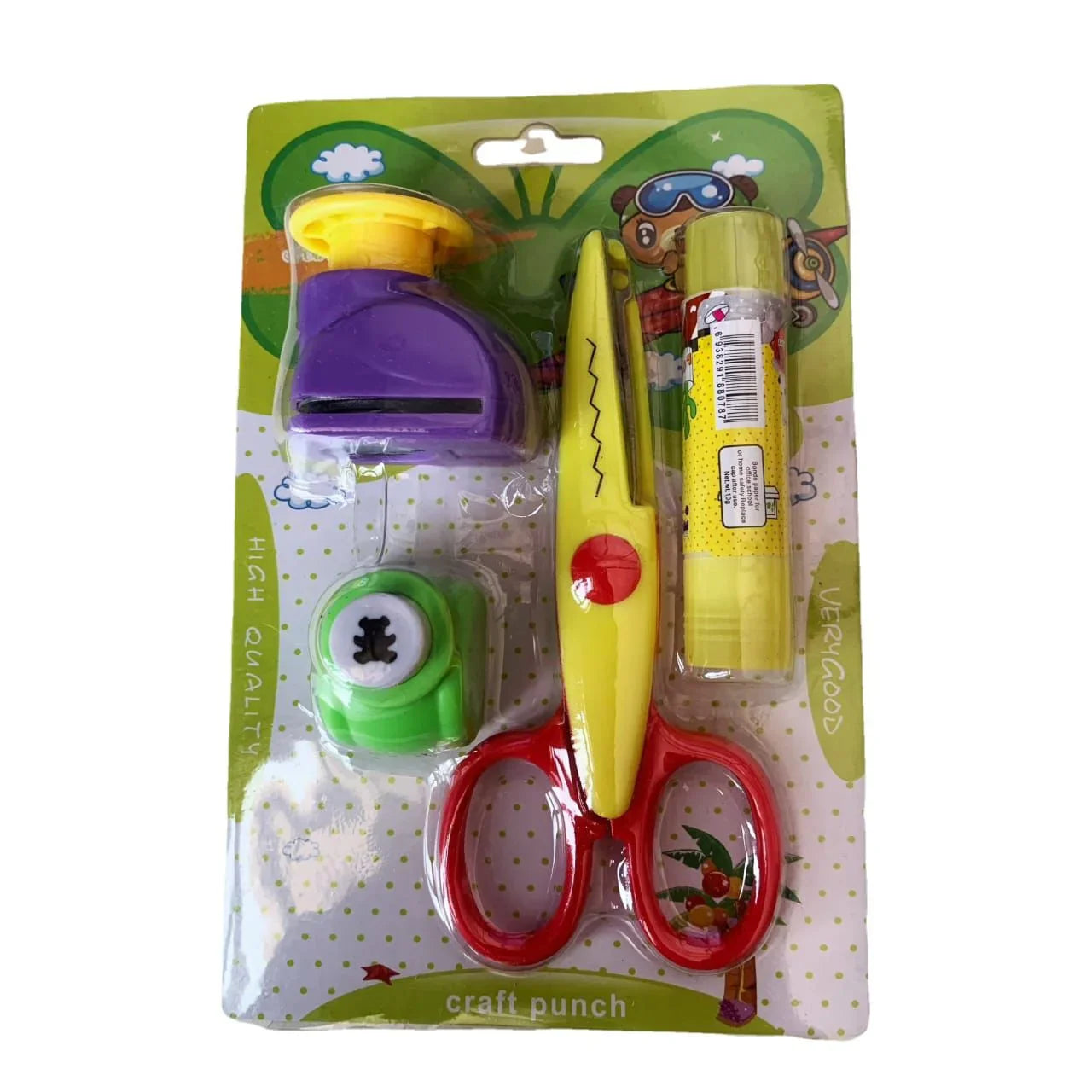 Craft Scissors Set Scissors for Children Craft Design, Clipbook, DIY Cosmia.pk
