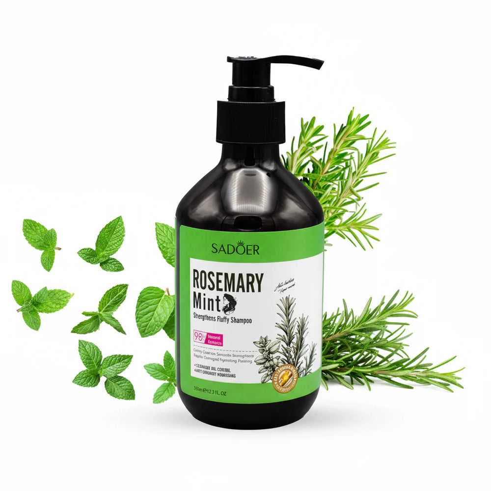Sadoer Rosemary Mint Strengthening and Fluffy Shampoo - 350ml Sadoer