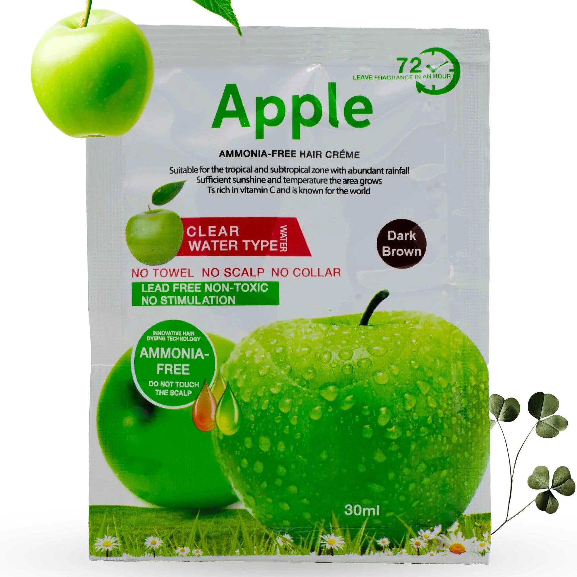 Apple hair or Beard Color - 10pc box Apple