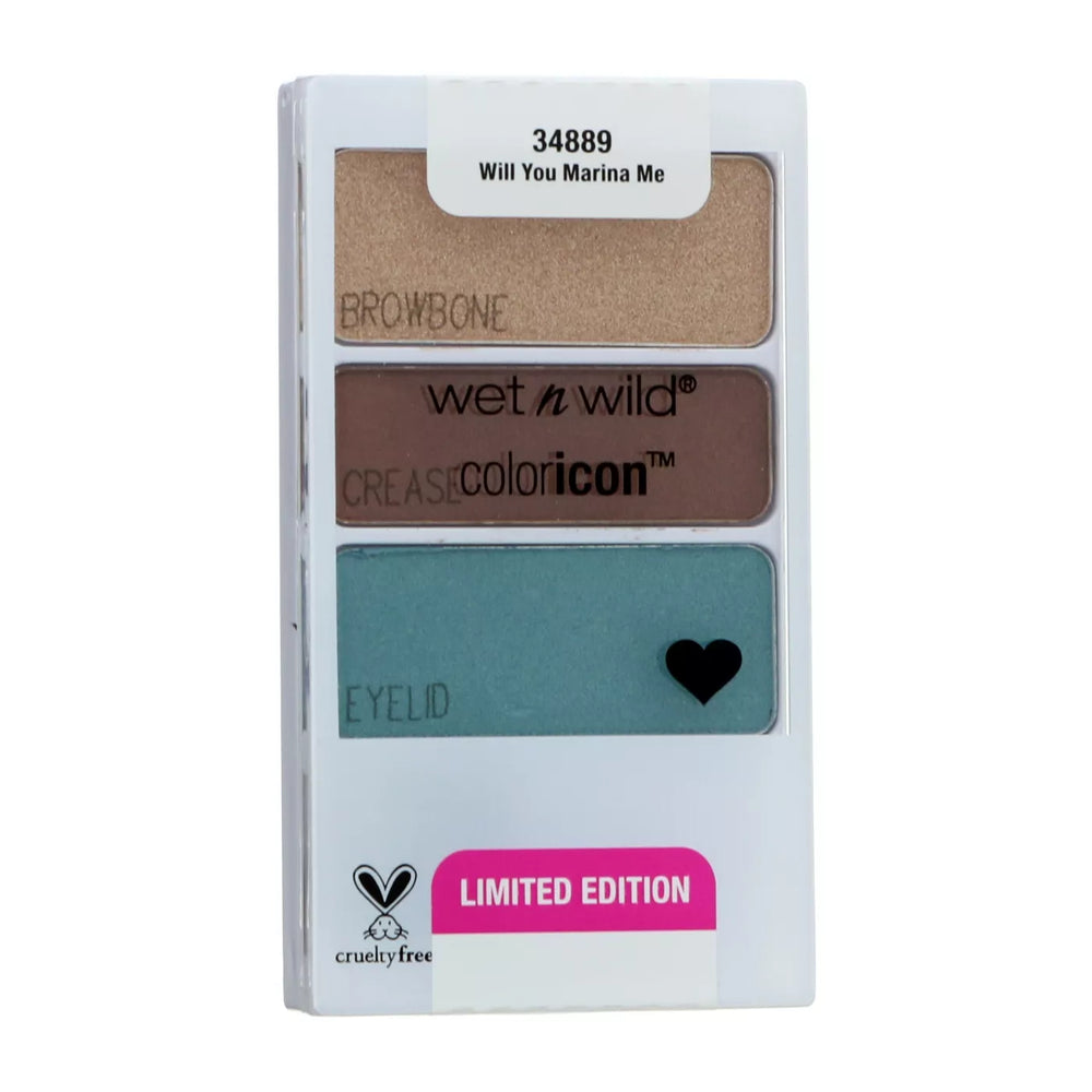 Wet N Wild Color Icon Eyeshadow Trio - Premium Eye Makeup Cosmia.pk