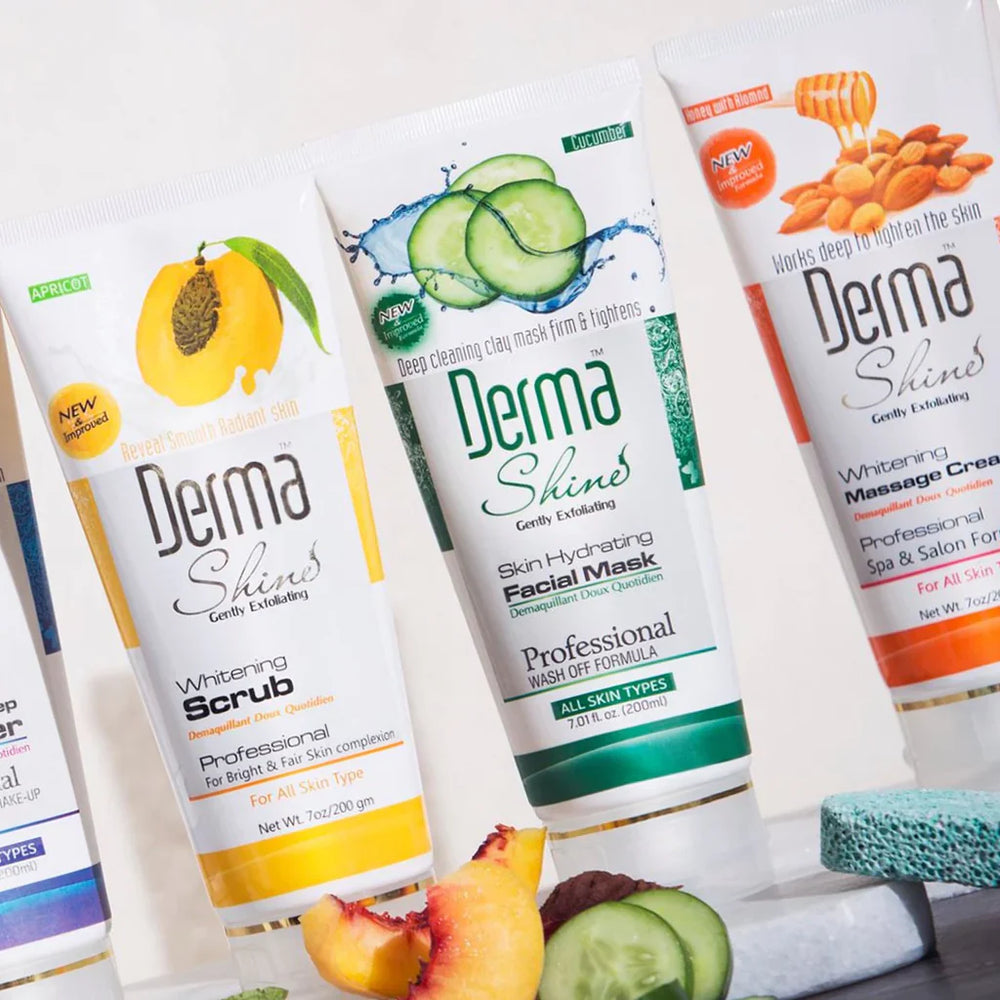 Derma Shine 6-in-1 Facial Fruit Kit - 200g Derma Shine