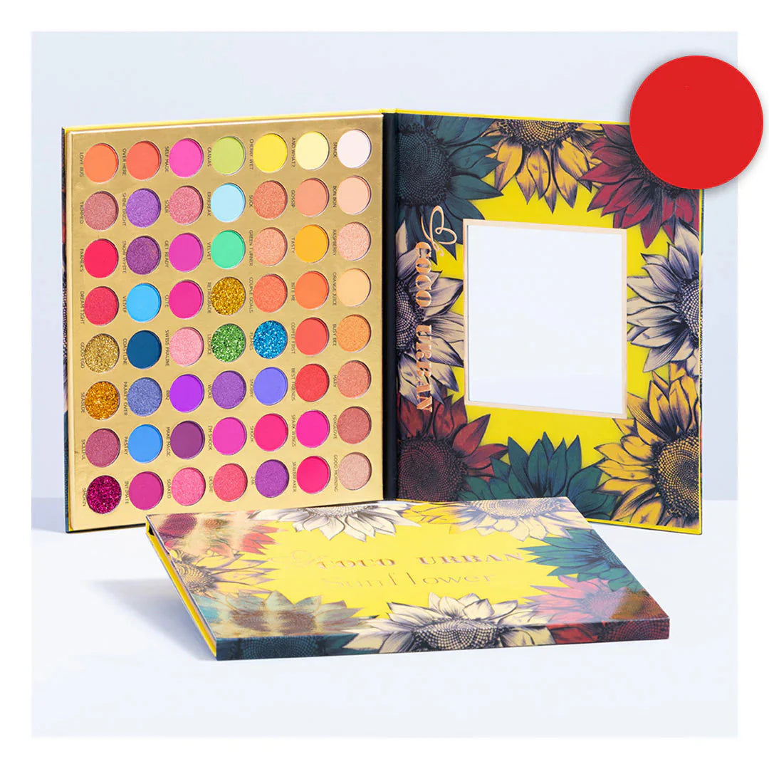 Coco Urban Sunflower Eyeshadow Palette (56 Colors) Coco Urban