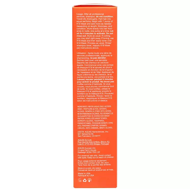 K18 Professional Molecular Repair Hair Mask 150ml K18