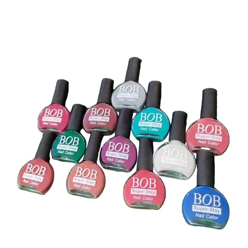 Bob Superstay Nail Color Pack of 12 Bob